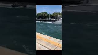 Boat Sinks at Boynton Inlet [upl. by Race]