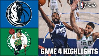 2024 NBA Finals Game 4 Boston Celtics vs Dallas Mavericks  Full Game Highlights  NBA on ESPN [upl. by Assenyl]