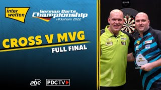 Cross v Van Gerwen  Final  2022 German Darts Championship [upl. by Micki504]