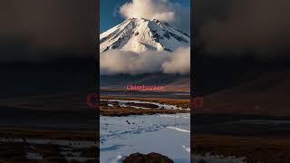 Mount Chimborazo vs Mount Everest Who’s Really Taller🥶😱 facts viralshort mountchimborazo [upl. by Edrahs]