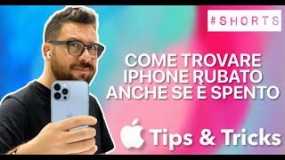 COME TROVARE un iPhone RUBATO DA SPENTO [upl. by Afatsom]