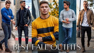 Latest Fall Outfit Ideas For Men  Best Mens Fashion Ideas  Autumn And Fall Outfits for Men [upl. by Quar]