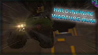 HALO INFINITES GOT A WARTHOG RUN  Forge Showcase [upl. by Mela]