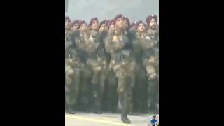 Indian army parade vs pakistan army parade [upl. by Allehcim]