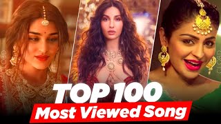 Top 100 Most Viewed Indian Songs On Youtube  Most Viewed amp Liked Indian Song  CLOBD [upl. by Leber]