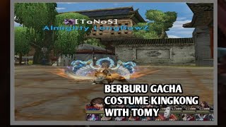 GACHA COSTUME KINGKONG WITH TOMMY 🗿 [upl. by Aslehc569]