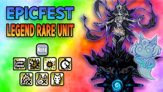 The Battle Cats  Izanami of Dusk Izanami of Eventide NEW EPICFEST Legend Rare Unit v133 Review [upl. by Aseyt59]