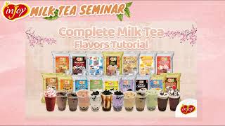 Milk Tea Tutorial Recipes All Flavors [upl. by Cleodal549]