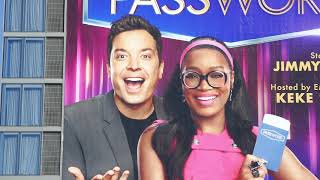 Jimmy Fallon Keke Palmer Password Billboard Sunset Blvd Los Angeles California USA March 12 2024 [upl. by Edyaj]