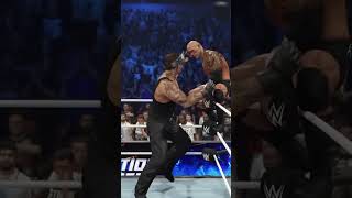 Taker destroys The Rock More of the match on my page wwe2k24 wwe xbox undertaker therock [upl. by Gabe]