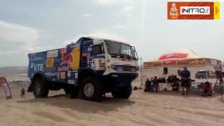 El paso de los camiones del Rally Dakar 2019 [upl. by Camroc889]