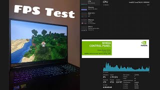 Minecraft FPS Test On i9 14900HX [upl. by Amadeo701]