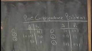 Lecture 10  Undecidability and CFLs Part 18 [upl. by Fredette]