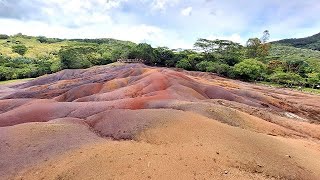 Mauritius  Chamarel  7 farbige Erde  7 Coloured Earth  Terre de 7 couleurs Maurice [upl. by Nairim]