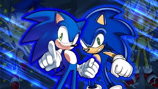 Sonic Archie vs Sonic Frontiers  Sprite Animation  feat zerdzz [upl. by Notrub]