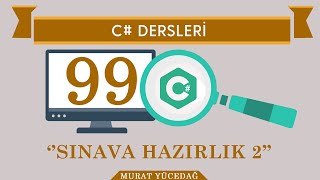 C Ders 99 Sınava Hazırlık2 [upl. by Harold]