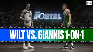 Prime Wilt Chamberlain vs PRIME Giannis Antetokounmpo 1on1  THE PORTAL EPISODE 2 [upl. by Eeltrebor571]