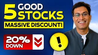 5 Beaten Down But GREAT Stocks with 100 upside potential  Akshat Shrivastava [upl. by Adelia]