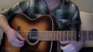 Tallest Man On Earth quotLove Is Allquot How to Play Tutorial Part 1 [upl. by Llertram]