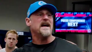 Dan Campbell FIRED UP Lions Locker Room Speech After Last Second Win Over The Texans [upl. by Anida]