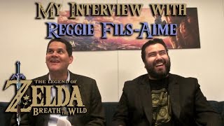 The Completionist Interviews Reggie FilsAime  Legend of Zelda Breath of the Wild [upl. by Ahael157]