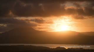 Time lapse video of sunset over Glen Lough Donegal Ireland [upl. by Remos]