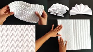 Learn Origami 01  Basic Paper Fold Patterns  How To Make Basic Folds By Deepali Karanjavkar [upl. by Phail]