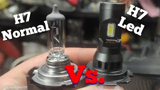 Z25 Bevinsee H7 Vs H7 Standard 55w bulb test and short Review [upl. by Raimundo90]