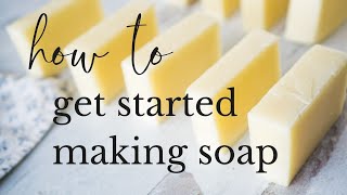 Complete Beginners Guide to Soapmaking [upl. by Erme]