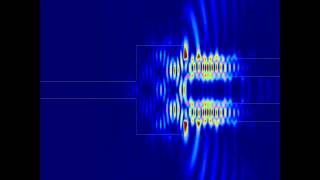 Multimode interference MMI Coupler Simulated in Lumerical MODE Solutions Propagator [upl. by Nirok898]