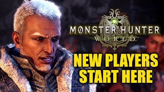 Monster Hunter World Beginners Guide 2024 Edition [upl. by Anamor]