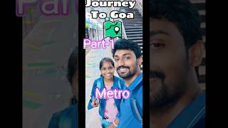 GoaJourney part1 goa love honeymoon ytshorts shorts viralshorts trendingshorts couplegoals [upl. by Llenyt]