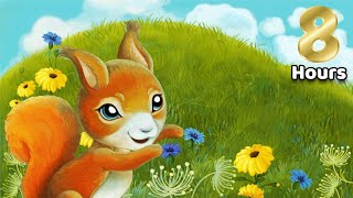 Sleep Story for Children  8 HOURS BECOMING A SQUIRREL  Sleep Meditation for Kids [upl. by Okiram16]