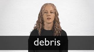 How to pronounce DEBRIS in British English [upl. by Jen]