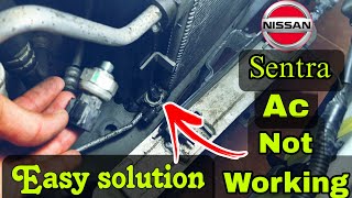 NISSAN SENTRA 20181920 AC NOT WORKING EASY FIX [upl. by Ennalorac]