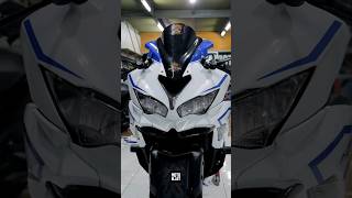 Ninja zx25r white blue KRT‼️‼️🔥🔥⛽️ [upl. by Nahsar]