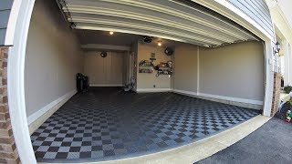 RaceDeck Garage Floor Full Install [upl. by Janela]