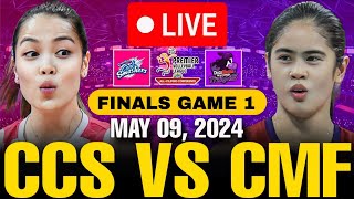 CREAMLINE VS CHOCO MUCHO 🔴LIVE FINALS GAME 1  MAY 09 2024  PVL ALL FILIPINO CONFERENCE 2024 [upl. by Habas]