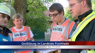 05082014 FO Großübung im Landkreis Forchheim [upl. by Adnofal]