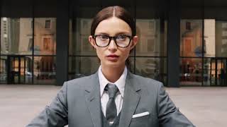 Thom Browne Eyewear Collection Spring Summer 2024 Grey [upl. by Gothurd]