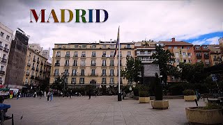 From Sol to Chueca Madrids Gay District  Madrid Walking Tour  Spain 4K HDR [upl. by Ahsaya574]