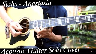 Slash  Anastasia  Acoustic Version Guitar Solo Cover [upl. by Ardnuaet]