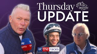 Breeders Cup Update  Coolmore on City Of Troy Bob Bafferts squad and more [upl. by Aryc]