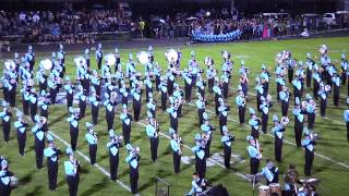 Petoskey Marching Northmen October 11 2013 [upl. by Akenot]