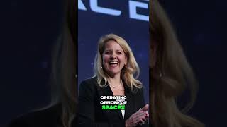 Gwynne Shotwell The Powerhouse Behind SpaceXs Success shortvideo short shorts [upl. by Gaudet876]