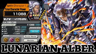 LUNARIAN ALBER GAMEPLAY  ONE PIECE BOUNTY RUSH  OPBR [upl. by Yuu419]