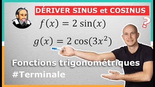 DÉRIVATION des Fonctions TRIGO  Exercice Corrigé  Terminale [upl. by Zitvaa669]