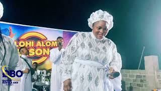 Alujo Queen Busola Oke on stage [upl. by Eiwoh]