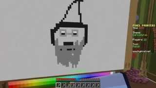 MINECRAFT DIBUJANDO MI SKIN  Pixel Painters Minecraft [upl. by Aicelef897]