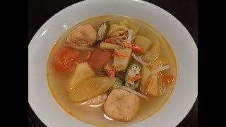 VEGAN Vietnamese Sweet and Sour Soup  Canh Chua Bac Ha Chay  Cooking With Lana [upl. by Neeneg]